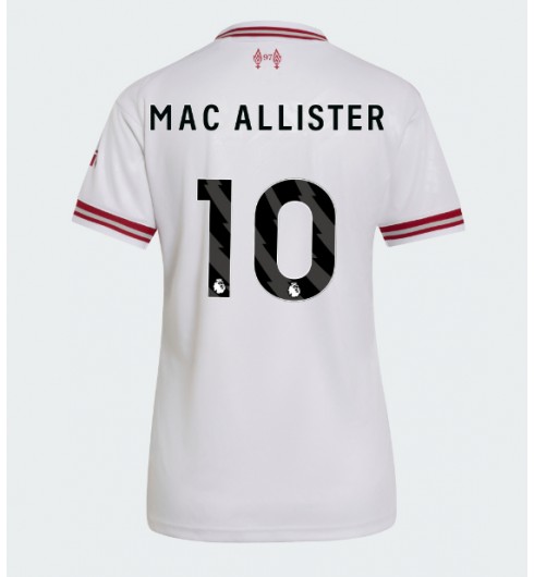 Liverpool Alexis Mac Allister #10 Vieraspaita Naisten 2026-27 Lyhythihainen Liverpool Alexis Mac Allister #10 Vieraspaita Naisten 2026-27 Lyhythihainen